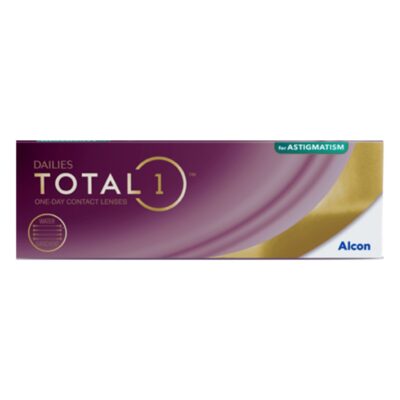 עדשות מגע יומיות צילינדר TOTAL ONE TORIC